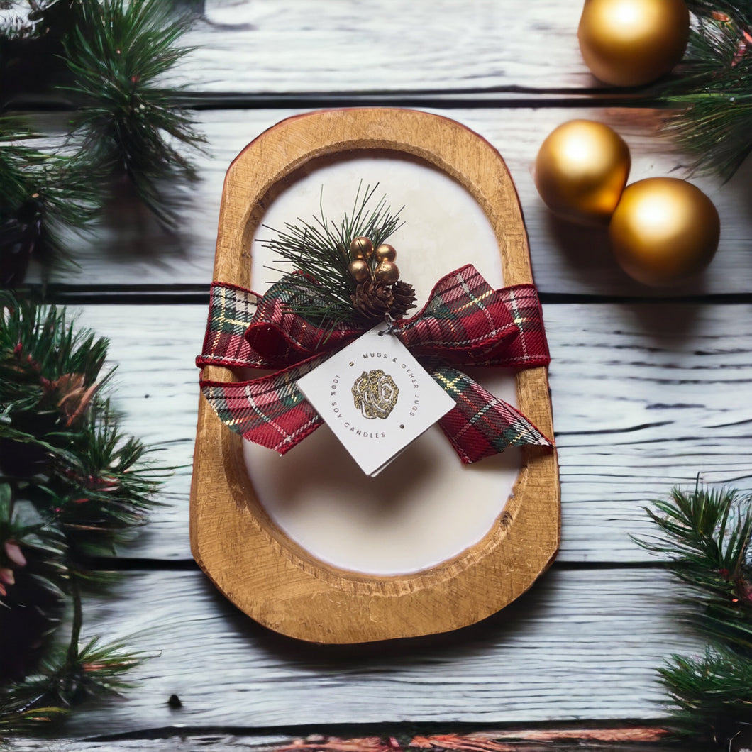 Winter & Holiday | Dough Bowl Candles