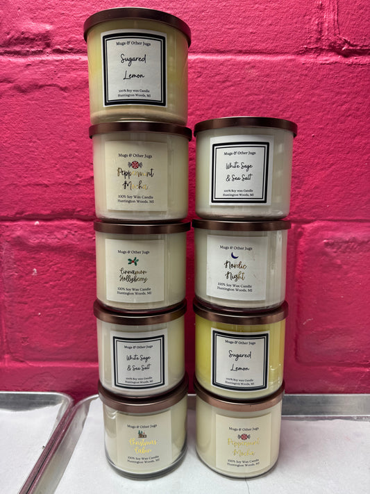 SALE | 17oz & 9.5oz Jar Candles