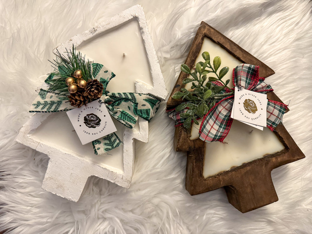 Tree Dough Bowls | Winter