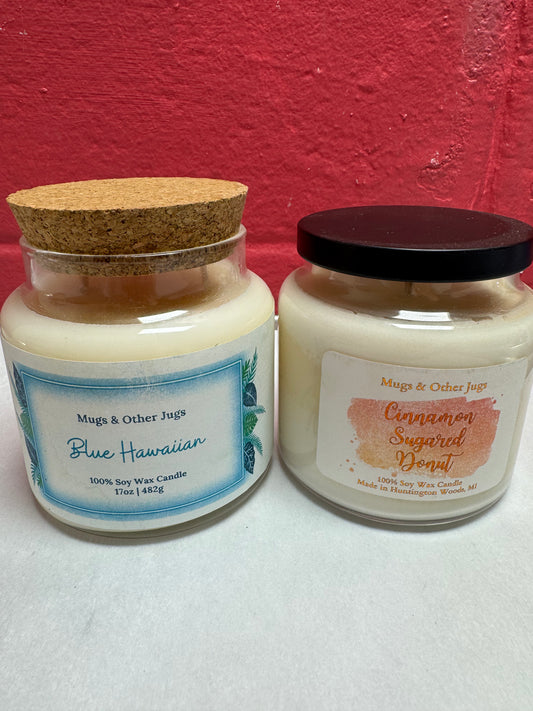 SALE | 17oz & 9.5oz Jar Candles