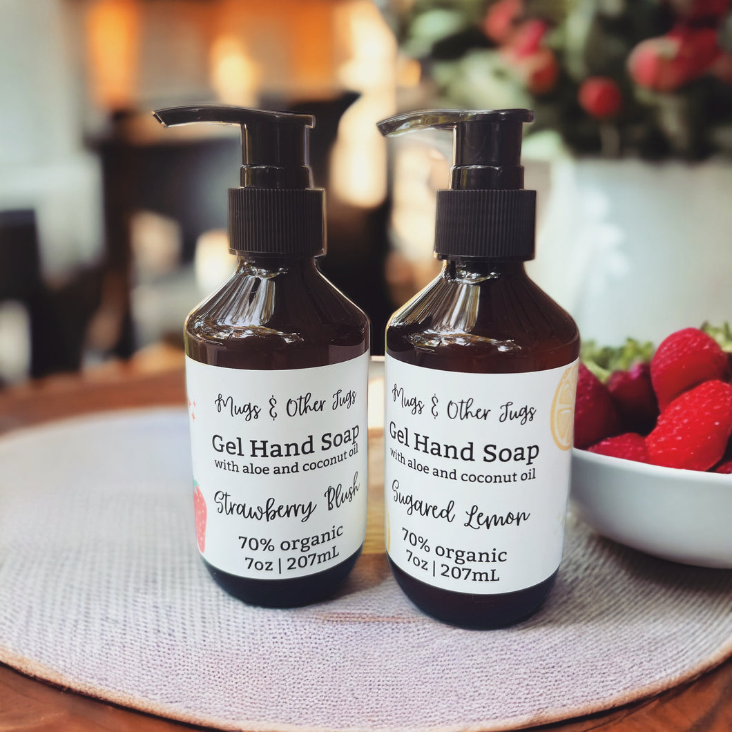 Gel Hand Soap | 70% Organic