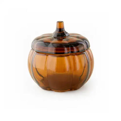 Pre-Order | 5oz Amber Glass Pumpkin Candle