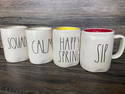 SALE | Rae Dunn Mug Candles | 100% Soy Wax