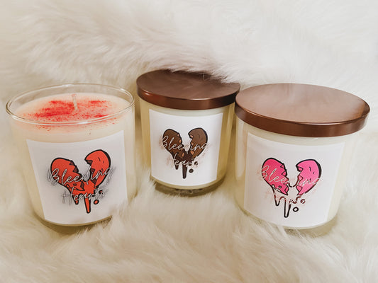 SALE | 10oz Bleeding heart candles