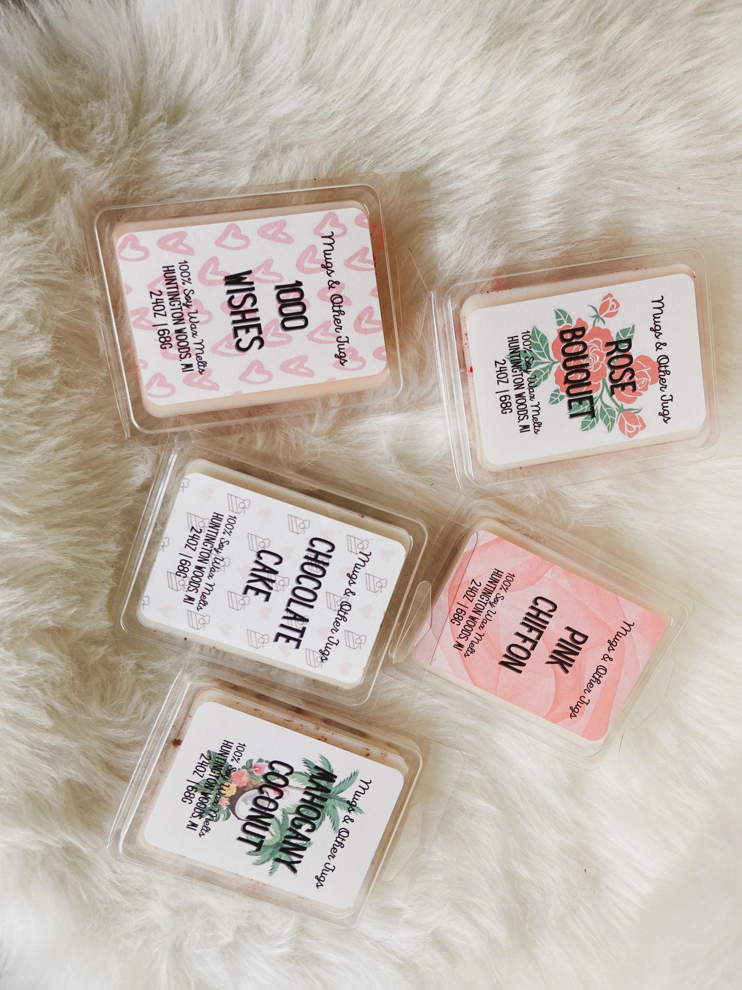 Wax Melts Clamshells