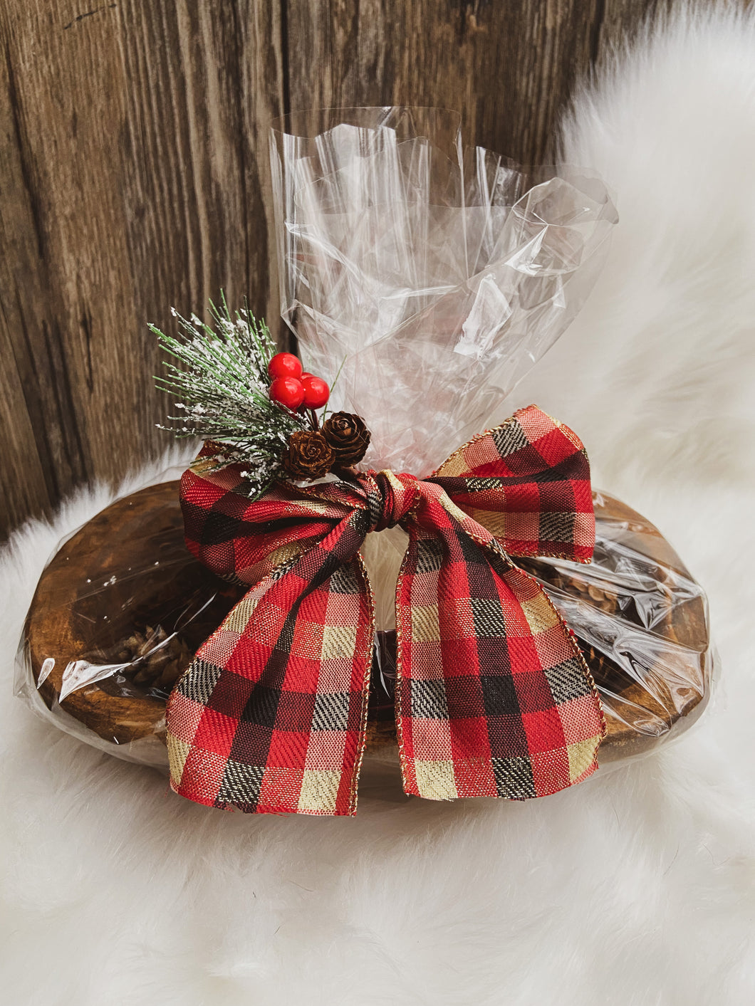 8oz Candle Dough Bowl Gift Baskets | Winter Gifts
