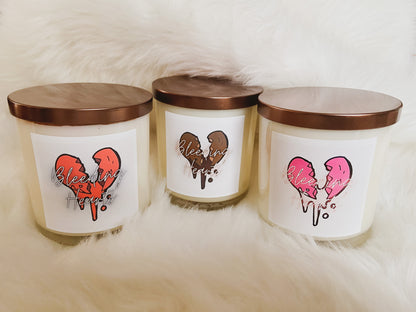 SALE | 10oz Bleeding heart candles
